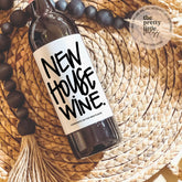 New House Wine Label